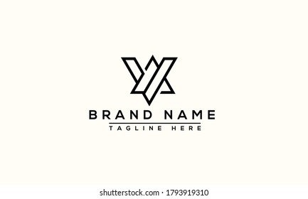 Va Logo Design Template Vector Graphic Stock Vector (royalty Free 