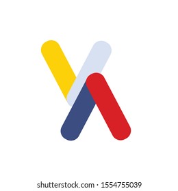 VA Logo Letter Vector Illustration