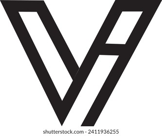 Símbolo VA, icono, diseño de logotipo, archivo vectorial, 