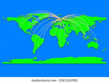 Mapa de Vaasa, Finlandia - Mapa conceptual para Vaasa, Finlandia en el mapa mundial. Adecuado para conceptos de exportación. El archivo es adecuado para la edición digital y las impresiones de todos los tamaños.