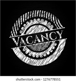 Vacancy chalk emblem