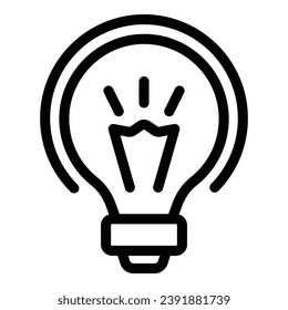 Vector de contorno de icono de idea de vacantes. Trabajo hr. Puesto de equipo