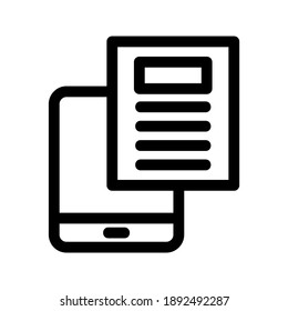 Vacancy Information icon or logo isolated sign symbol vector illustration - high quality black style vector icons
