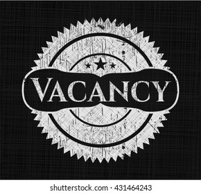 Vacancy on blackboard