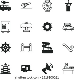 vacancy vector icon set such as: barriers, rope, object, airplane, map, secure, slide, home, hot, door, waterslide, registration, city, eps, south, light, secrecy, dinner, boat, sound, 10, family