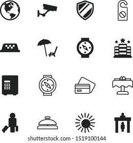 Vacancy Vector Icon Set Such As: Relaxing, Dining, Concierge, Access, Sunshine, Happy, Taxi, Detector, Gate, Architecture, Planet, Label, Lobby, Grey, Armchair, Danger, Payment, Information, Beach