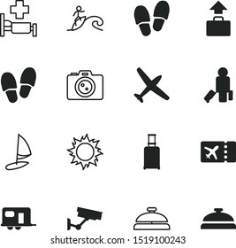 vacancy vector icon set such as: sunshine, image, sky, bed, windsurf, photography, wave, system, icons, shoot, looking, active, crime, truck, safety, cctv, lifestyle, sail, concept, passengers