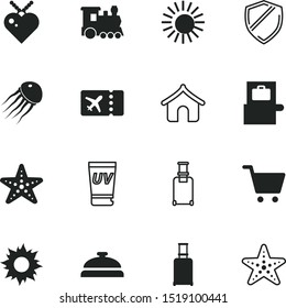 vacancy vector icon set such as: bell, wildlife, tan, bungalow, purchase, paper, inspection, online, sunscreen, chain, guarantee, secure, document, desk, x, hygiene, solar, call, decoration, basket