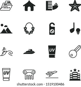 vacancy vector icon set such as: mountains, airport, start, depart, star, luxury, marble, real, voyage, architectural, access, pictogram, extreme, classical, people, fish, off, flight, wreath, flower
