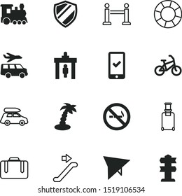 vacancy vector icon set such as: way, steam, minimal, palmtree, outdoor, accept, save, detector, warning, protect, lifeguard, gate, stanchion, break, arms, metal, para, exercise, step, event, badge