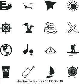 vacancy vector icon set such as: network, hand, flight, boat, tan, suntan, party, seacoast, ship, handwheel, automobile, game, glitter, seaman, retro, rolling, relax, skin, sunscreen, seaside, board