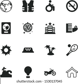 vacancy vector icon set such as: coast, access, cigarette, shine, person, circle, traditional, handicap, habit, globe, disability, coco, flight, uniform, break, patient, safety, accessibility