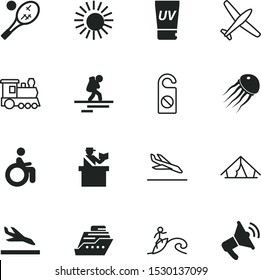 vacancy vector icon set such as: tennis, surfing, do, nobody, police, announcement, young, noise, train, cargo, cream, door, passport, relaxing, identity, liner, voice, surfboard, competition