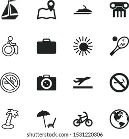 vacancy vector icon set such as: tennis, handicap, pin, happy, frame, photo, yachting, ski, planet, sphere, coco, tropic, sunshine, lens, palm, air, sailing, place, ship, ride, takeoff, life
