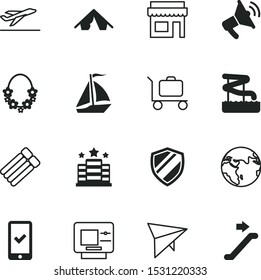 vacancy vector icon set such as: finance, sky, store, set, cafe, bag, hotel, guard, sunny, defense, icons, earth, green, waterpark, floral, exchange, trip, jet, electronic, escalate, international