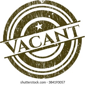 Vacant rubber seal
