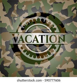 Vacation camo emblem
