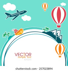 Vacation concept elements
