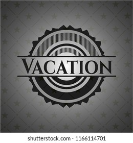 Vacation dark badge