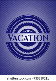 Vacation denim background