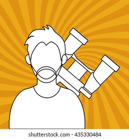 Vacation design. travel icon. flat illustration, vector graphic