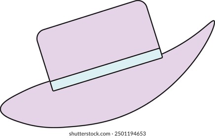 Vacation Hat Vector for Summer 