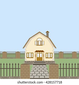 Vacation home,house on the site, giving,