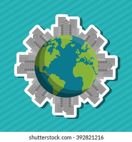Vacation icon design