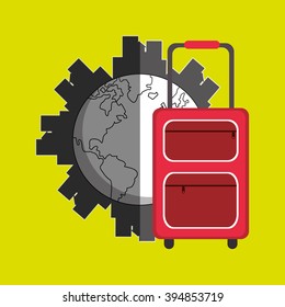 Vacation icon design