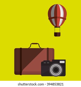Vacation icon design