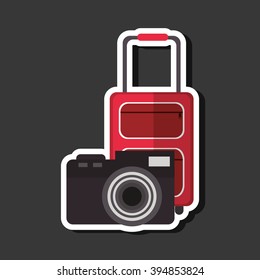 Vacation icon design