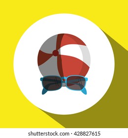 Vacation icon design