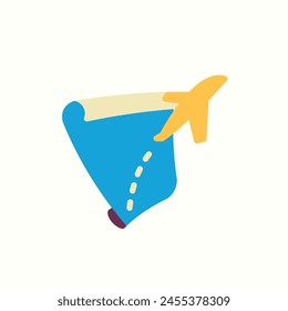 vacation icon, isolated icon in light background, perfect for website, blog, logo, graphic design, social media, UI, mobile app