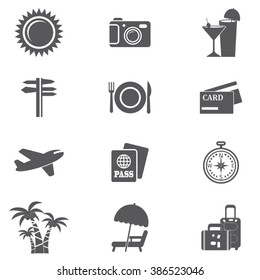 Vacation Icon Set