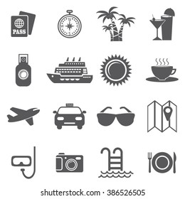 Vacation Icon Set