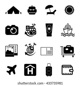 Vacation Icon Set