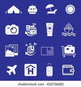 Vacation Icon Set