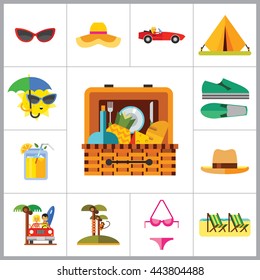 Vacation Icon Set