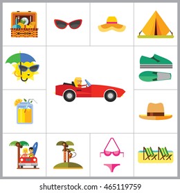 Vacation Icon Set