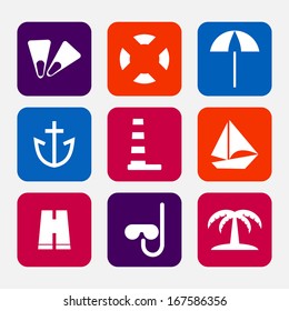 vacation icons