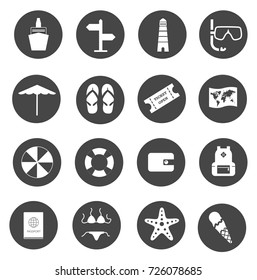vacation icons