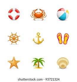 Vacation icons