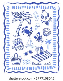 Vacation Mode Summer Vibes Beach Shirt