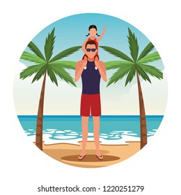 vacation on the beach