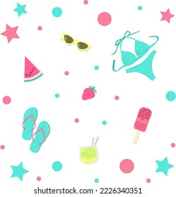 vacaciones en la playa con helado