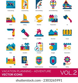Vacation Planning - Adventure Including trip, travel, vacation, adventure, journey, map, holiday, tourist, tourism, traveler, concept, lifestyle, summer, woman, people, plan, tour, planning
