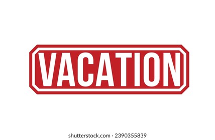 Diseño vectorial de Estampado de goma roja de vacaciones.