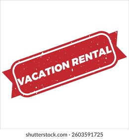 Vacation Rental Rubber Stamp Seal