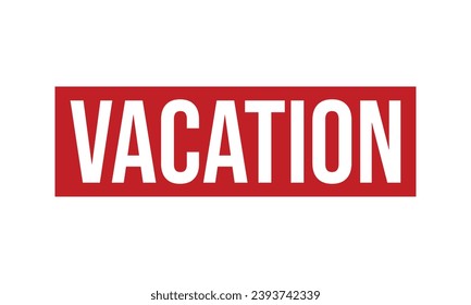 Vector de sellado de goma de la estampilla de la vacante