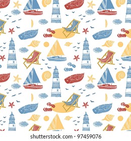 Vacation at Sea background